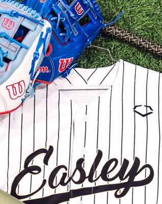 Customized Baseball Gear for Easley Baseball Club